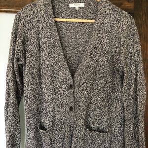 Madewell Marled Grey Cardigan